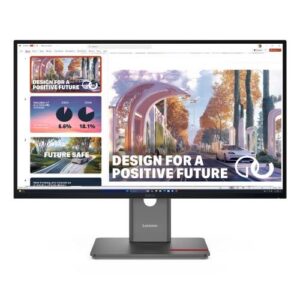 MONITOR LENOVO P27QD-40 64B3GAT2EU 27" ECO IPS/QHD/HDMI,DP,USB-C (140W) + USB-C (15W)/Ethernet/ Daisy chain/PIVOT