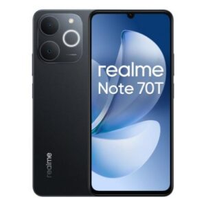 SMARTPHONE REALME NOTE 70T 4/128GB DISPLAY IPS LCD 6,74" BLACK-631011007235 NO ALIMENTATORE