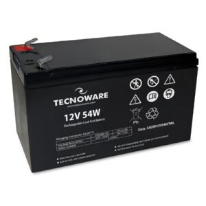 BATTERIA  TECNOWARE 12V 54W (11Ah) FASTON 6,3 MM LONG LIFE EACPE12V54WTWL
