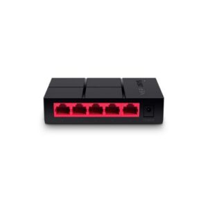 SWITCH MERCUSYS MS105G 5P LAN GIGABIT MINI DESKTOP 0/100/1000Mbps RJ45 CASE PLASTICA