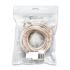 Atlantis cavo di Rete Cat 6: Cavo di rete UTP (patch cord) categoria Cat-6 Lunghezza 5m P019-LN_6-U-5A