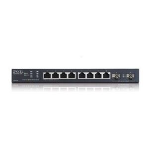 XMG1915-10E - NebulaFlex Switch Web Managed 8 porte 2.5 MGigabit + 2 porte 10GbE SFP+ - Supporto IPv6, VLAN - senza ventole