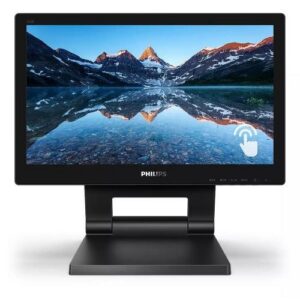 MONITOR PHILIPS TOUCH LED 15.6" 16:9 162B9T/00 1366x1078 4ms 220cd/mq 500:1(20.000.000:1)2x2W MM Reg.inH VGA DVI HDMI DP USB