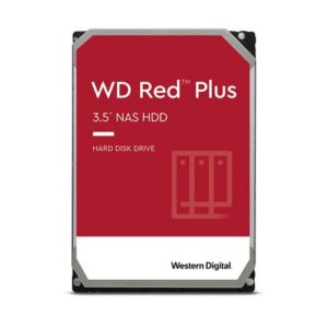 HD WD SATA3 10TB 3.5" RED PLUS INTELLIPOWER 256mb cache 24x7 - NAS HARD DRIVE - WD101EFBX