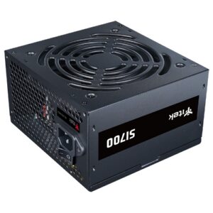 ALIMENTATORE ITEK SI700 700W ATX 20+4 PIN 80+ PFC ATTIVO, 12CM SILENT FAN - 3 CONN. SATA - EPS (4+4 poli) - ITPSESI700