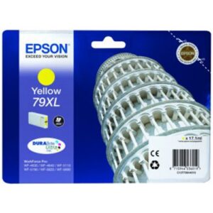INK EPSON C13T79044010 Giallo Torre di Pisa (taglia XL) x WF-5110DW WF-5190DW WF-5620DWF WF-5690DWF WF-4630DWF WF-4640DTWF