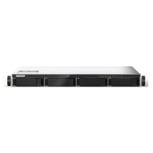 NAS RACK 1U QNAP TS-435XeU-4G 4HD 3,5"/2,5"+2x M.2 2x10GBE SFP+ 2x2.5 GBE USB3.2 4GB DDR4 QUADCORE 2.2GHz Marvell Octeon TX2