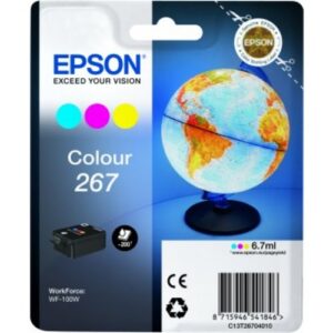 INK EPSON C13T26704010 Globo 3C x WF-100W WF-110W