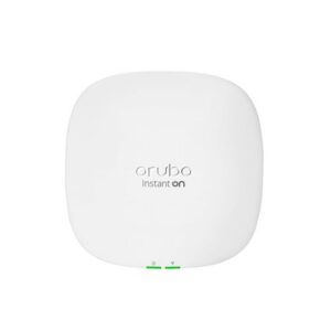 ACCESS POINT ARUBA R9B33A INSTANT ON AP25 INDOOR 802.11AX WAVE 4, 4X4:4 MU-MIMO WIFI6 + ALIM 12V/18W 1Y