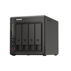 NAS TOWER QNAP TS-453E-8G 4HD NOHDD 2.5"/3.5" SATA 2P 2.5 GBE 8GB RAM DDR4 2XHDMI Intel Celeron J6412 4Core 2.0GHz