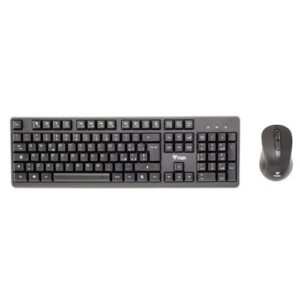 TASTIERA + MOUSE ITEK Wireless "DEC W01" - Mouse ottico 1600DPI, Tastiera membrana 105 tasti - ITKMDECW01