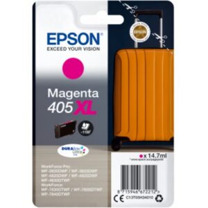 INK EPSON 405XL C13T05H34010 Magenta Trolley x WF-3820DWF WF-3825DWF WF-4820DWF WF-4830DTWF WF-3640DTWF WF-7830DTWF WF-7840DTWF