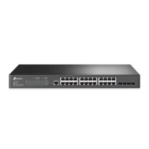 SWITCH TP-LINK SG3428 24P GIGABIT L2+ MANAGED 4 SLOT GIGABIT SFP, RJ45+Micro-USB ConsolePort, 1U 19-inchRack-mount, Omada SDN