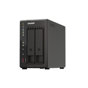 NAS TOWER QNAP TS-253E-8G 2HD NOHDD 2.5"/3.5" SATA 2x M.2 2x2.5 GBE 8GB RAM DDR4 2x HDMI Intel Celeron J6412 4Core 2.0GHz