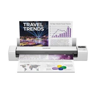 SCANNER BROTHER PORTATILE DS-940DW A4 600x600 dpi 7.5PPM USB 2.0 WiFi