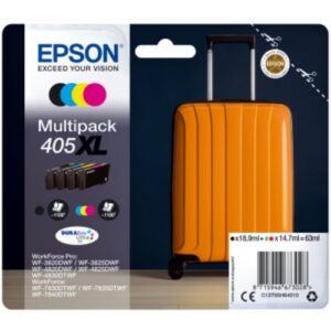 MULTIPACK EPSON 405XL C13T05H64010 4C Trolley x WF-3820DWF WF-3825DWF WF-4820DWF WF-4830DTWF WF-3640DTWF WF-7830DTWF WF-7840DTWF