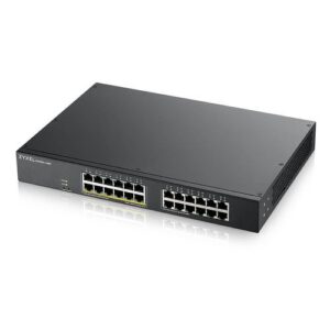 SWITCH ZYXEL GS1900-24EP-EU0101F 24P GIGABIT (12P POE EROG FINO 130W) - SUPP.IPV6, VLAN, RACK 19"