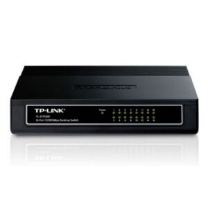 SWITCH TP-LINK TL-SF1016D 16P LAN DESKTOP 10/100M RJ45 CASE PLASTICA