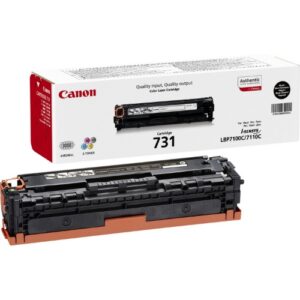 TONER CANON 731BK Nero 1400PP x LBP7100CN LBP7100CW LBP7110CW MF8280Cw MF8230Cn MF628Cw MF623Cn