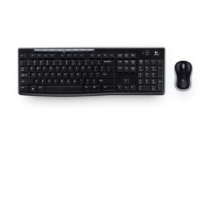 TASTIERA LOGITECH + MOUSE "Wireless Desktop" MK270 NERA USB (COMBO) - 920-004512