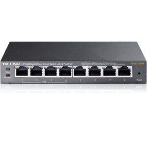 SWITCH TP-LINK TL-SG108PE 8P GIGABIT DESKTOP 10/100/1000Mbps RJ45 4P POE