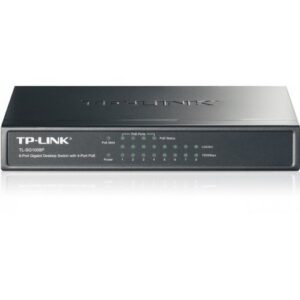 SWITCH TP-LINK TL-SG1008P 8P 10/100/1000Mbps RJ45 4P POE