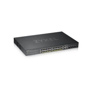 SWITCH ZYXEL GS-1920-24HPV2 24P LAN GIGABIT PoE (375W)+4P DUAL GIGABIT, IPv6,VLAN,WEB MANAGED Rack FREE Nebula Basic Cloud Manag