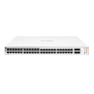HPE Networking Instant On Switch Series 1830 JL815A 48G MANAGED POE+ (370W) 24X10/100/1000 + 24X 10/100/1000 POE + 4XSFP 1GBE