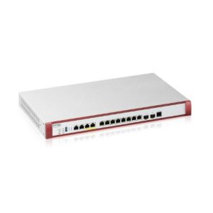 FIREWALL ZYXEL USGFlex Security Gateway 700H VPN:1000 IPSec/L2TP, 500 SSL, 8x1 2x2.5 2x10MPOE 2xSFP+, +1Y Sec Pack x1000 utenti