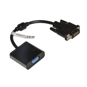 ADATTATORE LINK DVI-D 24+1pin TO VGA 15 POLI, M/F, VIDEO ATTIVO, NERO, LKADAT121