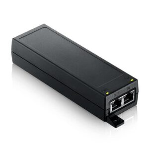 Adattatore Zyxel PoE12-30W - Iniettore Power over Ethernet ,1 porta MultiGigabit (1, 2.5Gb), fino a 30 W - POE12-30W-EU0101F