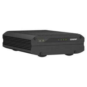 NAS INDUSTRIALE DESKTOP QNAP TS-i410X-8G 4X 2,5" SSD SATA NOHDD 2x10GB BaseT 4xUSB3 8GB RAM 1xHDMI Intel Atom 4core x6425E