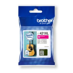 INK BROTHER LC-421XLM Magenta 500PP X DCP-J1050DW MFC-J1010DW