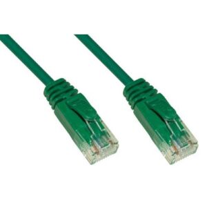 CAVO RETE CATEGORIA 6 NON SCHERMATO UTP COLORE VERDE HALOGENFREE MT 1 SLIM LK6U010VS