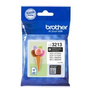 INK BROTHER LC-3213BK nero 400PP X DCP-J572DW MFC-J491DW MFC-J890DW