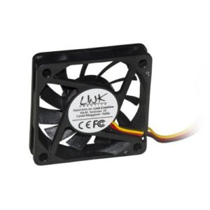 VENTOLA LINK 60X60X10 12 VOLT CONNETTORE 3 FILI CON VITI INCLUSE - LKV6010