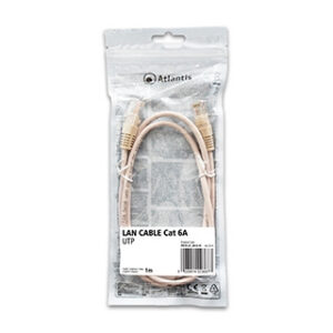 Atlantis cavo di Rete Cat 6A: Cavo di rete UTP (patch cord) categoria Cat-6A Rame Lunghezza 1m P019-LN_6A-U-1C