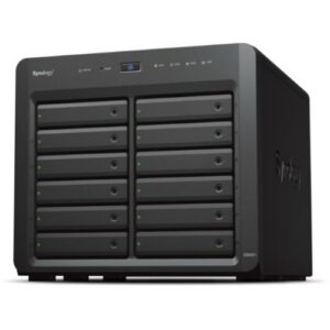 NAS TOWER SYNOLOGY DS2422+ 12XHDD NOHDD 3.5''/2.5'' SATA 4P 1GBe 4GB RAM CPU 4C 2.2 GHz AMD Ryzen V1500B