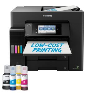 MULTIFUNZIONE EPSON EcoTank ET-5855 A4 32/32PPM 550FF FAX DADF DUPLEX LAN WiFi WiFi Direct Display 10.9cm