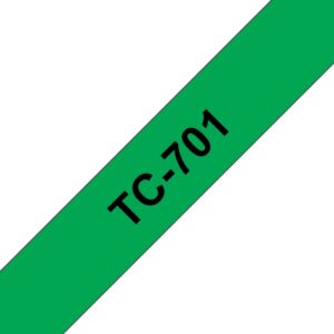 BROTHER TC701 NASTRO TC NERO / VERDE #