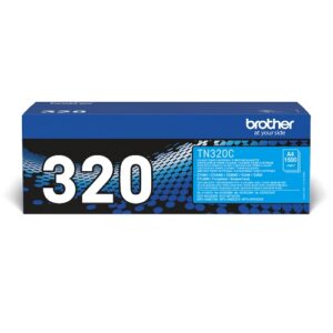 TONER BROTHER TN-320C Ciano 1500PP x DCP-9055CDN DCP-9270CDN MFC-9460CDN MFC-9465CDN MFC-9970CDW HL-4140CN HL-4150CDN HL-4570CDW