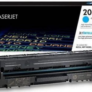 TONER HP CF541X N.203X Ciano 2.500PP X LASERJET M254NW M254DW M280NW M281FDN M281FDW