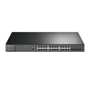 SWITCH TP-LINK SG3428XMP JETSTREAM 24P GIGABIT PoE L2+ Managed 4P 10GE SFP+, RJ45/Micro-USB Console Port, 1U 19-inch Rack-mou