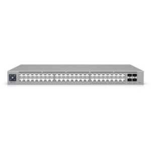 Ubiquiti Switch USW-Pro-Max-48-EU UniFi 48 Porte Lan Gigabit) Budget 600W + 4 Porte 10G SFP+ L3