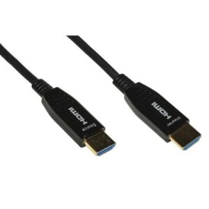 CAVO LINK HDMI 2.0 TO HDMI, M/M, 50MT, AOC FIBRA OTTICA IBRIDO, HDCP, ARC, EDID 4K - 60HZ, 4:4:4, NERO, LKCHD50F