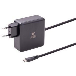 ALIMENTATORE UNIVERSALE 100W ITEK x NOTEBOOK USB-C, PD - Tecnologia GaN -  ITNBACWB065