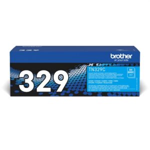 TONER BROTHER TN329C Ciano 6000PP x DCP-L8450 HL-L8350 MFC-8850