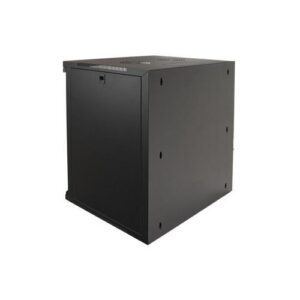 ARMADIO RACK 19" 15 UNITA' DA MURO PER RETI (A)750 X (L)540 X (P) 450 MM COLORE NERO PORTA VETRO LK1915UN