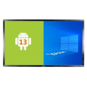 MONITOR INTERATTIVO TOUCH YASHI 75" LY7513 LCD 4K TYPE-C 4GB RAM 32GB STORAGE ANDROID 13, staffa a muro inclusa