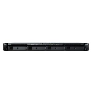 NAS RACK 1U SYNOLOGY RS422+ 4XHDD NOHDD 3.5''/2.5'' SATA 2P 1GBe 2GB RAM CPU 2C 2.6 GHz AMD Ryzen R1600 1X100W